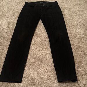 7 For All Mankind Black slimmy jeans